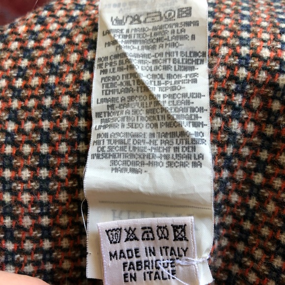 Vintage Italian Polyester Skater Skirt - Size M - Picture 5 of 5